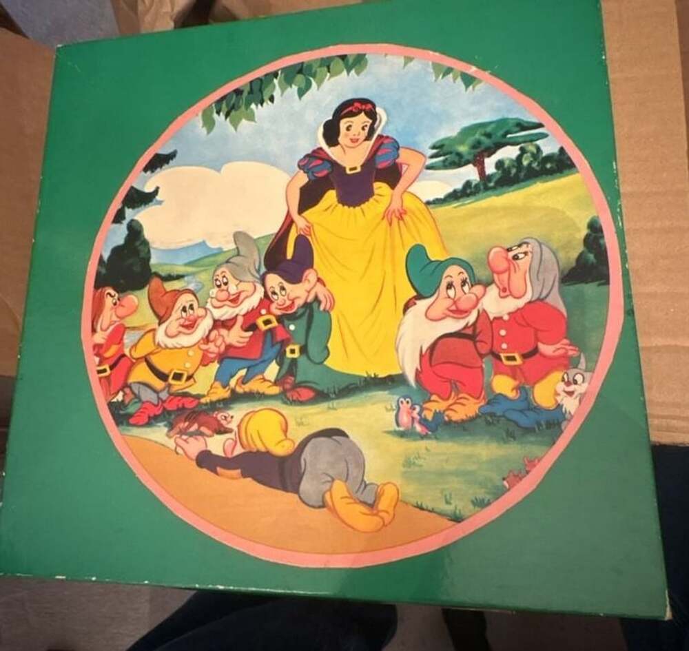 Aymar Specialty Co. Snow White And The Seven Dwarfs Vintage Puzzle 3032